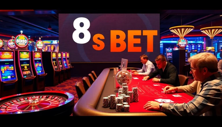 Experience the thrill of winning at 8s bet, where players enjoy vibrant slots and intense table games.